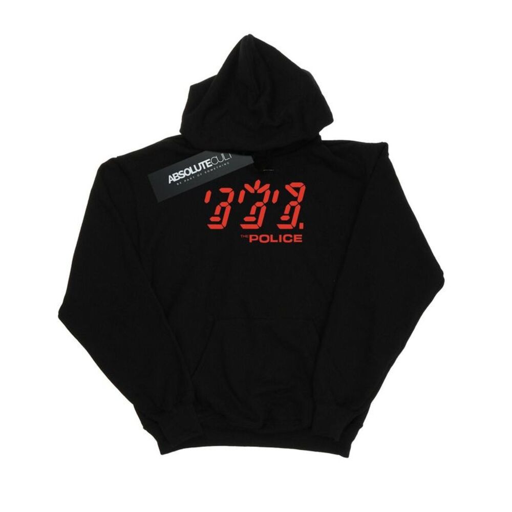 The Police Womens/Ladies Ghost Icon Hoodie / Black